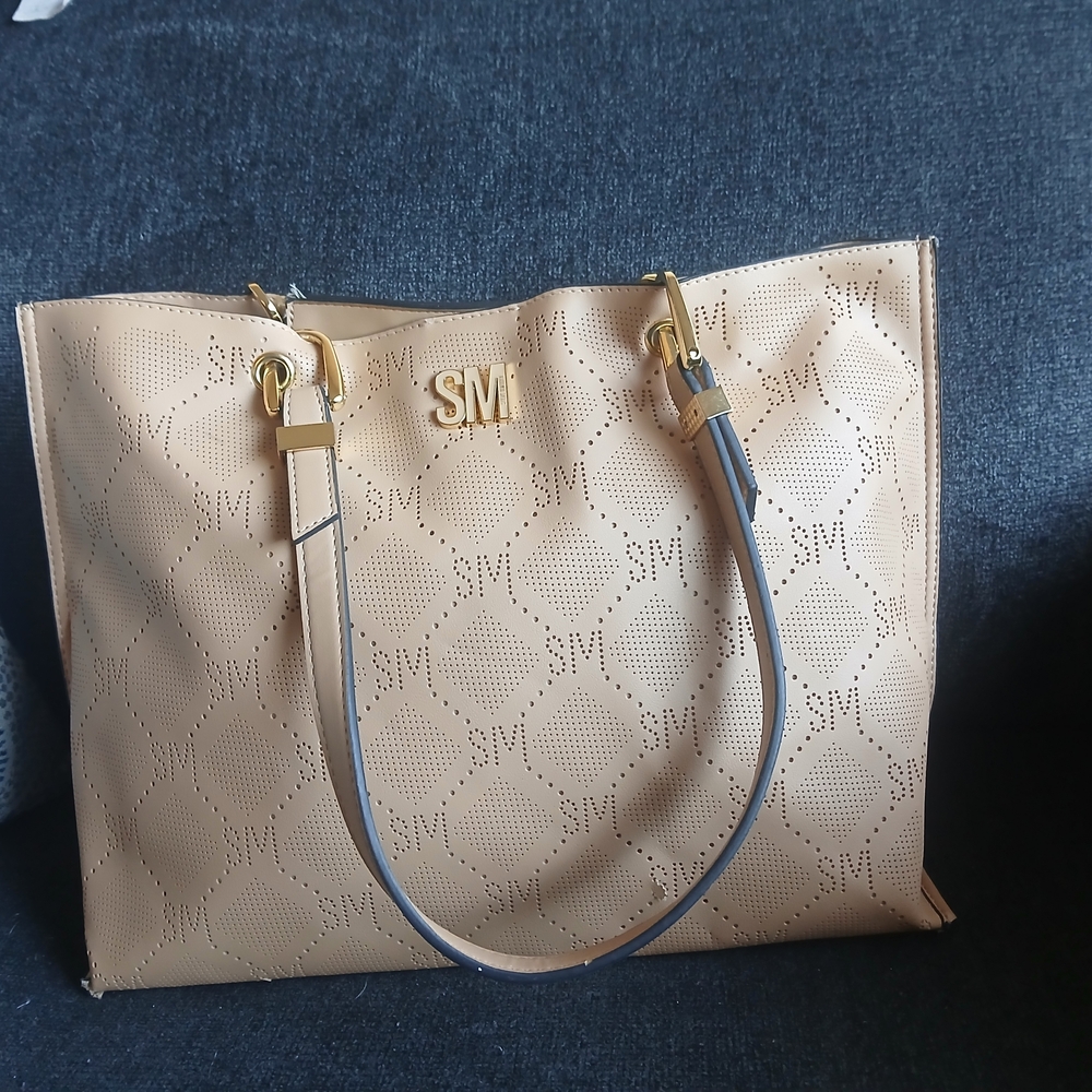 Steve Madden Beige Tote Bag - Picture 13 of 16